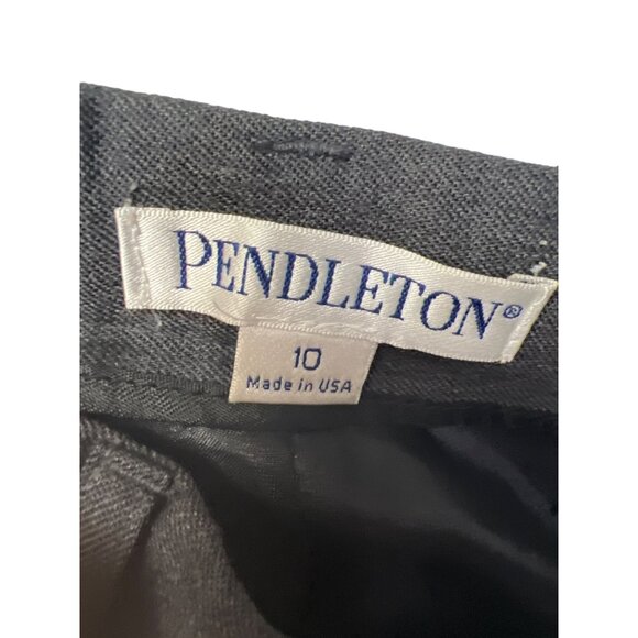 Pendleton Vintage Gray Wool Trouser Pants - Picture 6 of 7